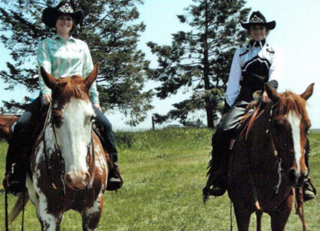 Kelby Robb & Karley Kenney will go to the Iowa State Fair to compete in the Cowgirl Queen Contest.