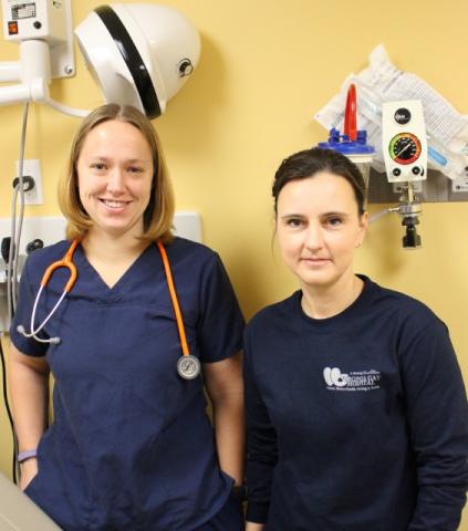 Brandi Bresson and Melissa Sivola