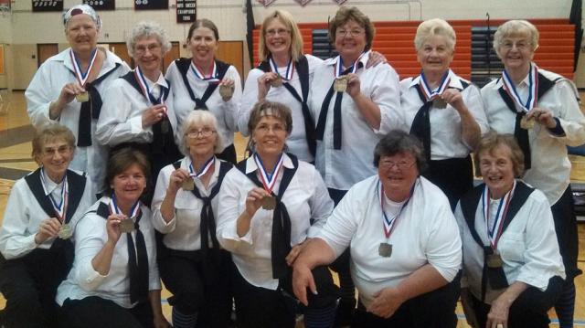 The Junge Model T's Granny Basketball team won their tourney.