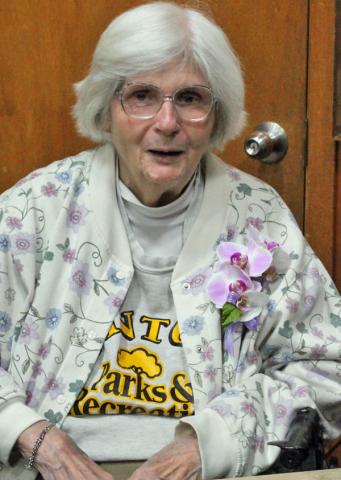 Greta Geiken retired Friday from the Vinton Parks and Rec Department.