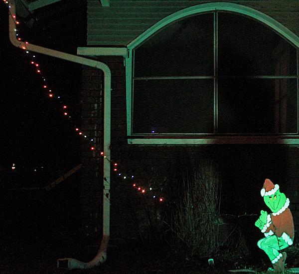 This display is one of the many featuring holiday humor.