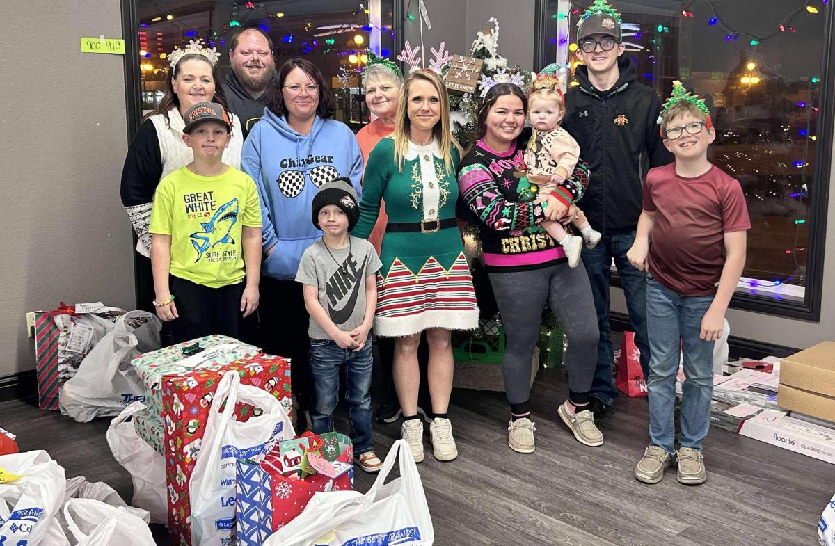 Pictured are the wonderful folks who helped to make the Christmas season cheery and bright for area families. Click to read article