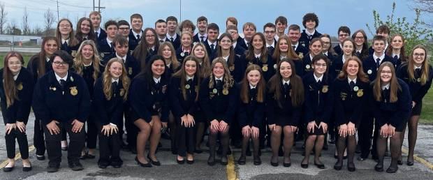 V-S FFA members who attended the 96th Annual State FFA Conference.. Click to read article