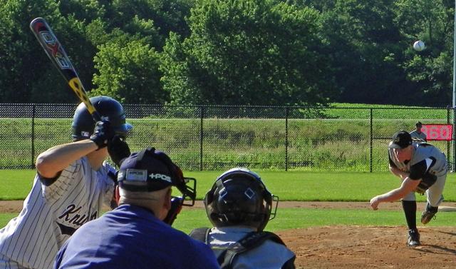 Gunner Tranel pitched a 5-inning complete game shutout Friday at Union's new field.