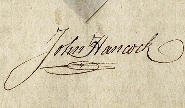 If someone asks for your 'John Henry,' give them instead your 'John Hancock.'