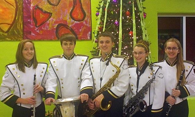 These VSHS Band members were selected for the NIEBA Honor Band.