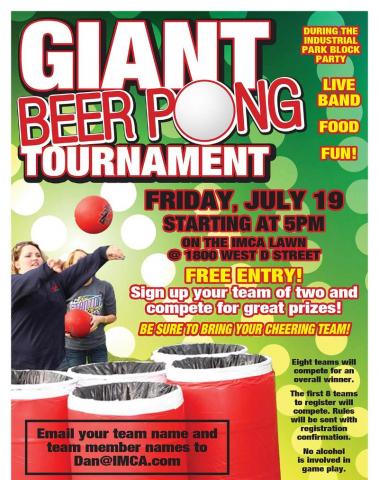 The Industrial Park Block Party begins at 5 p.m Friday.
