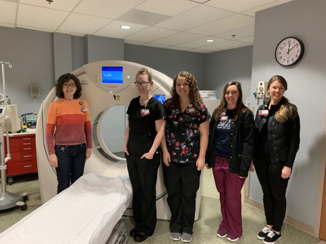 The upgraded CT unitl recently installed at VGH as part of the new AquilionTM Prime SP system