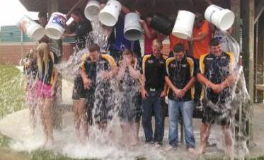 FFA and the Officer Team were some of the latest taking the ALS Bucket Challenge