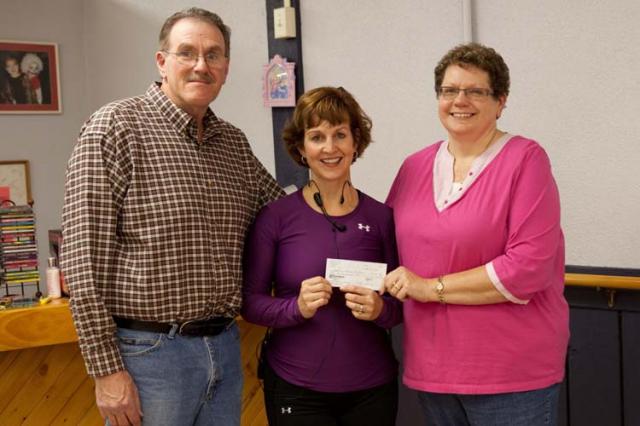 Steve and Kathy Young with Joan Cooling Noeller