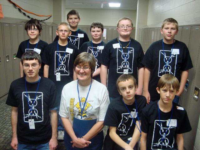 The VSMS Lego Surge team was honored for its teamwork at Lego League event.