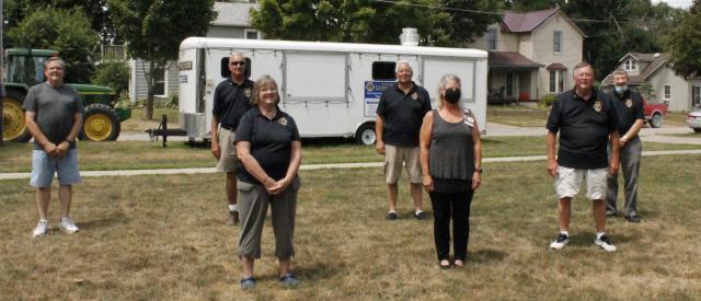 The Vinton Lions Club held an installation ceremony for the 2020-21 offiers on Wednesday