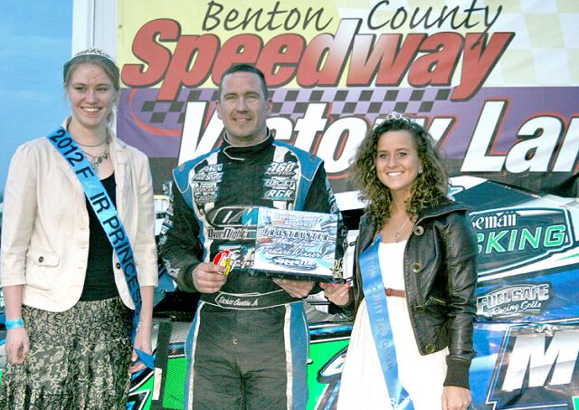From 13th to first: Richie Gustin wins Modified feature at BCS Frostbuster, April 7