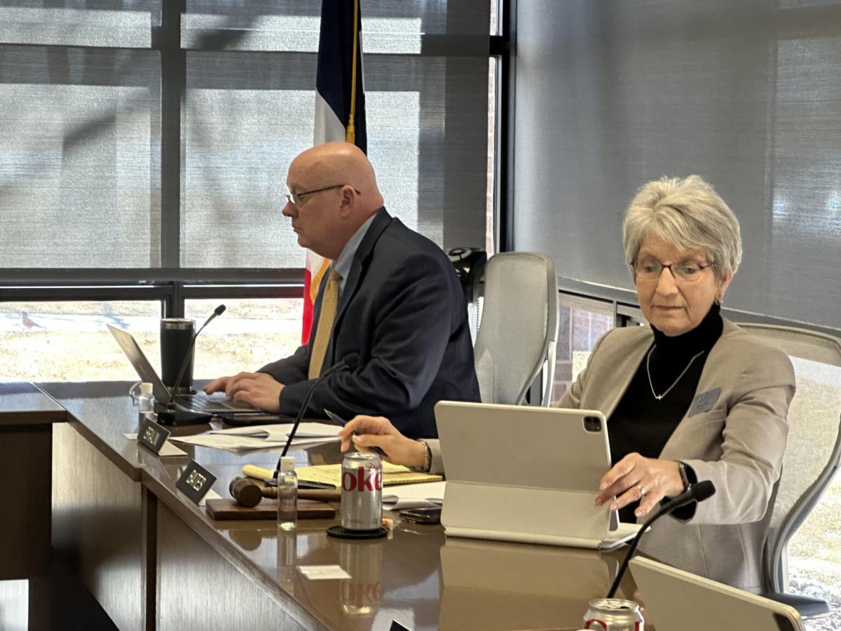 Iowa Board of Regents President Sherry Bates, right, has directed state universities to complete investigations into alleged social media posts about Charlie Kirk.