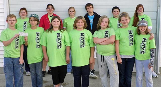 The Mount Auburn Youth Council recently donated money to the VPRD for a tree.