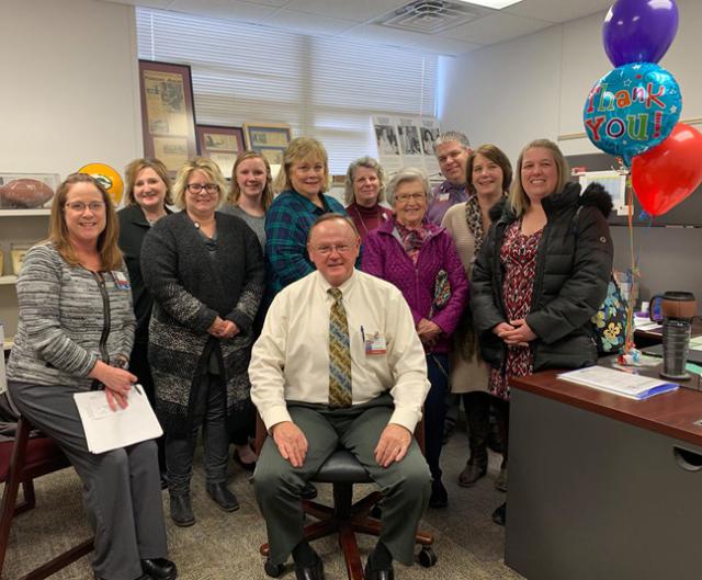 Mike Riege gets Ambushed by Vinton Unlimited, and thanked for his service