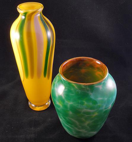 Steve Mineck's blown glass will be among the art displayed during the June 21 Art Festival.