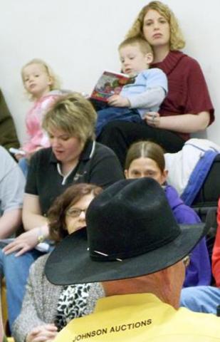 Mrs. Fleming at '10 auction; she will lead '11 event.