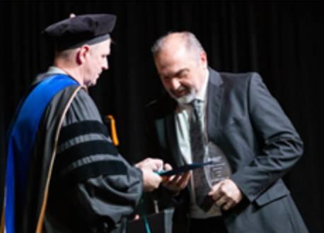 Dr. Meeker recognized with Lifetime Achievement and Service Award Photo: University of Iowa
