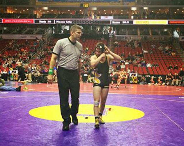 Nick Hyland finished 7th at State with this win in Des Moines.