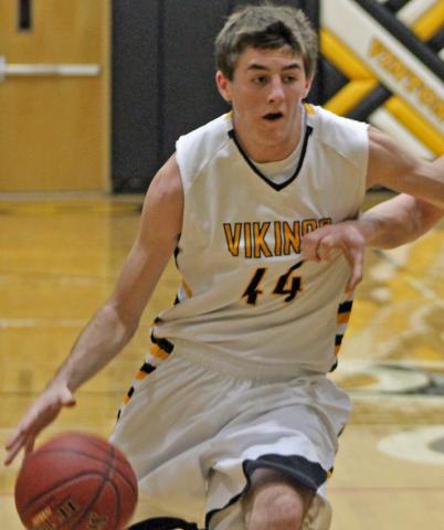 Nolan Sagan: Viking senior's free throws tied, then won game vs. S. Tama on Monday.