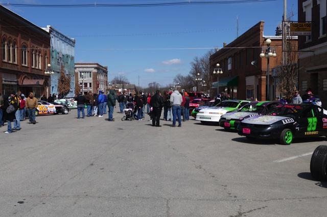 First Avenue was filled with race cars and fans for the annual pre-season car show Sunday.