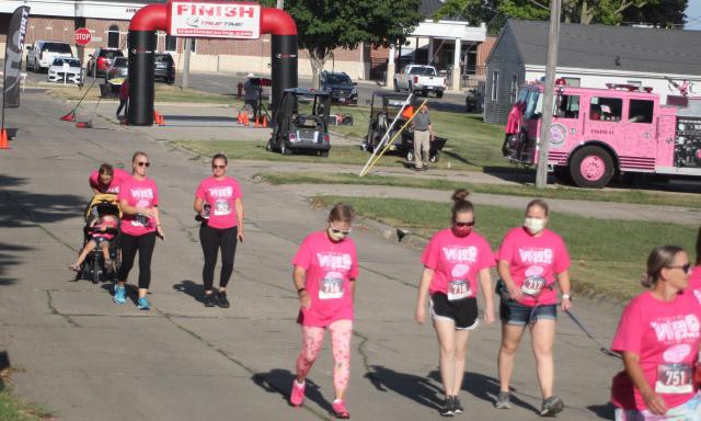 Party in Pink hit the streets on Saturday raising funds for Gifts of Hope