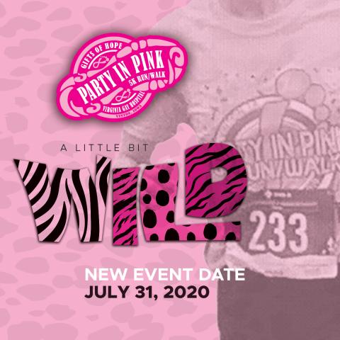Party in Pink to hit the streets July 31st, get out those running shoes!
