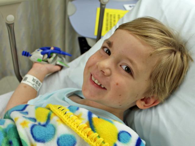 Spot on: Fund-raiser honoring Reid Mangold will help the Nevus Organization fight this rare disease.