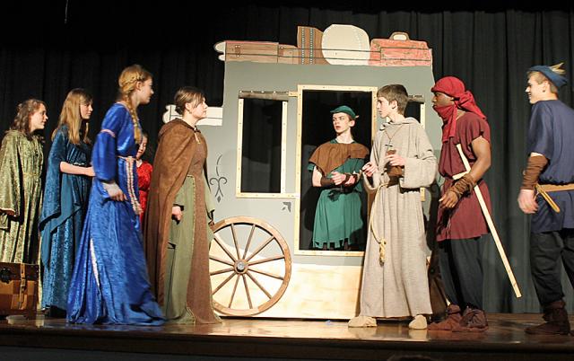 Friday & Sunday V-S & Benton Comm. homeschoolers will present Robin Hood at the Tilford auditorium.
