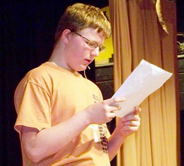 Andrew Freeman sings
