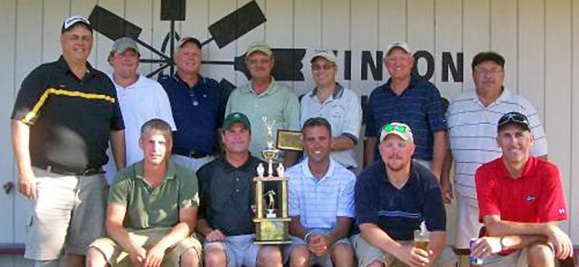 2010 Cedar Valley Ryder Cup Champions from the Vinton Country Club.