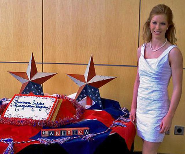 Shelby Beyer was honored as one of the 2011 Governor's Scholars on Saturday.