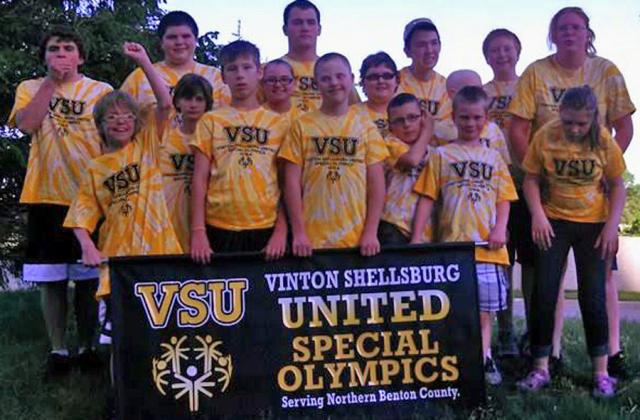 The VSU Special Olympians recieved 25 medals during the Iowa Special Olympics.