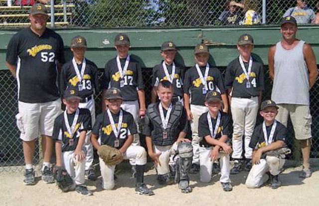 The Vinton 11U team finished third in the State.