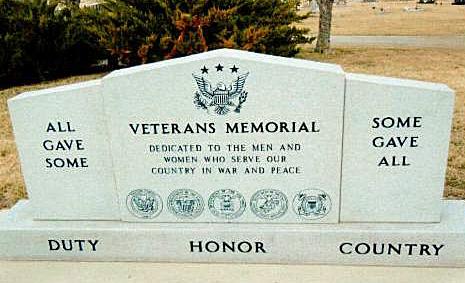 Veterans hope to raise funds for this memorial to veterans.