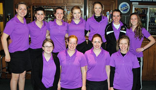 The 2014 VS girls golf team.