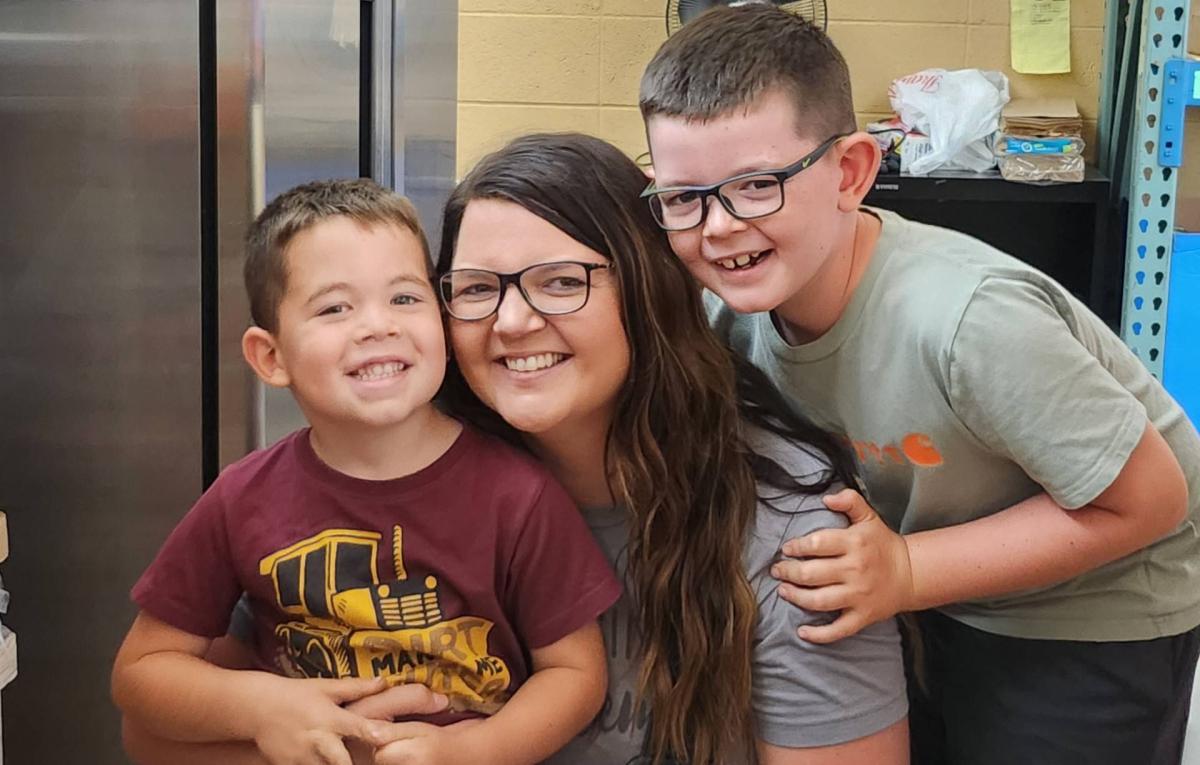 Hudson, Maggie and Brantley Dvorak