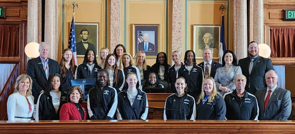 Kirkwood Women’s National Champion Basketball Team Recognized by the Iowa House.