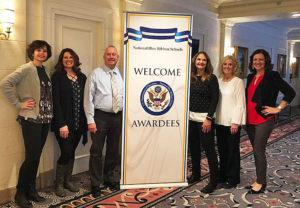 Representatives from Vinton Travel to Washington D.C, to attend the Blue Ribbon Award Events