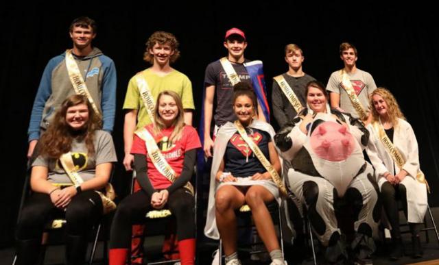 Homecoming Court Top 5 Candidates