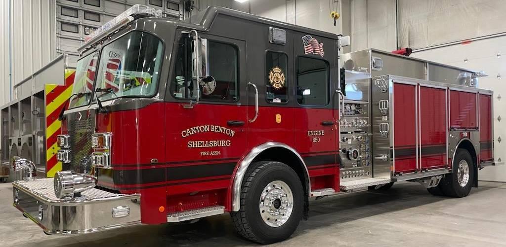 Benton-Canton Shellsburg Fire Department adds new truck to its fleet. Click to read article