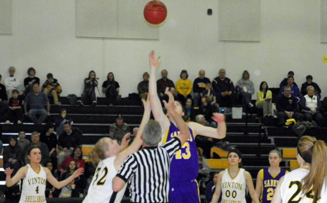 VSMS Jr. Journalists Hannah Haisman and Taylor Wheeler took these first 4 photos of the VS game.