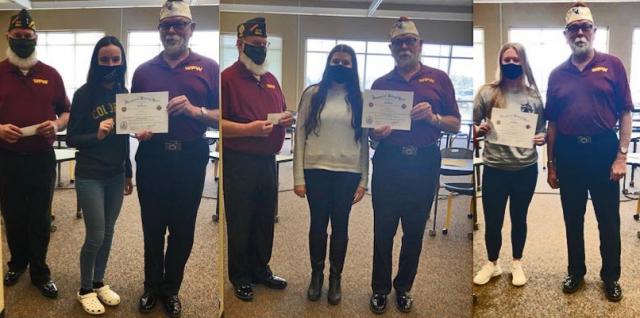 Area Students win VFW Essay Contest Awards