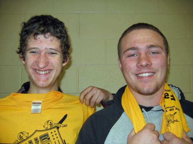 Vikes of the Week: Brandon Tharp and Steven Kalina.
