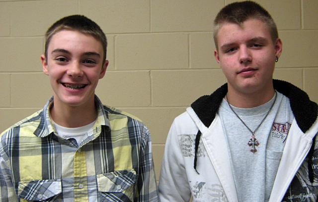 Vikes of the Week: Raymond Murphy and Austin Bohnsack.