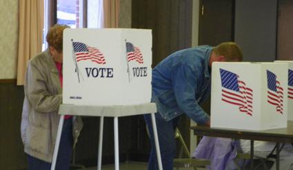 Area residents are out and at the polls casting their ballots for the mid-term election! Go Vote!