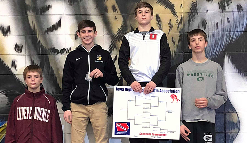 Vinton Today - Vikings advance several wrestlers to districts