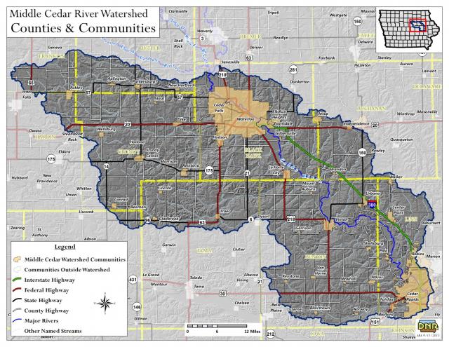The Watershed area.