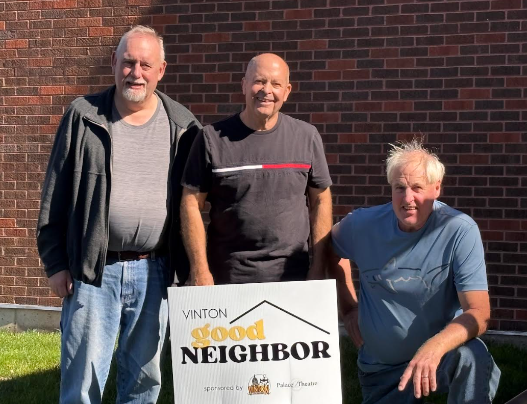 Lyle Langstraat, Harold Knaack, and Tom Patterson